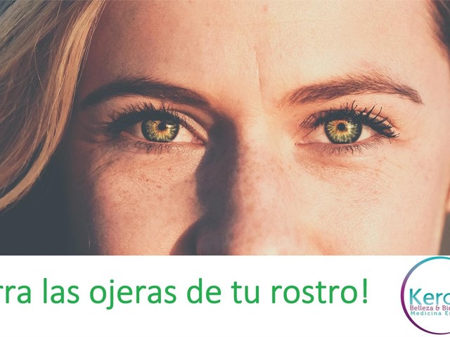 ¡Borra las ojeras de tu rostro!