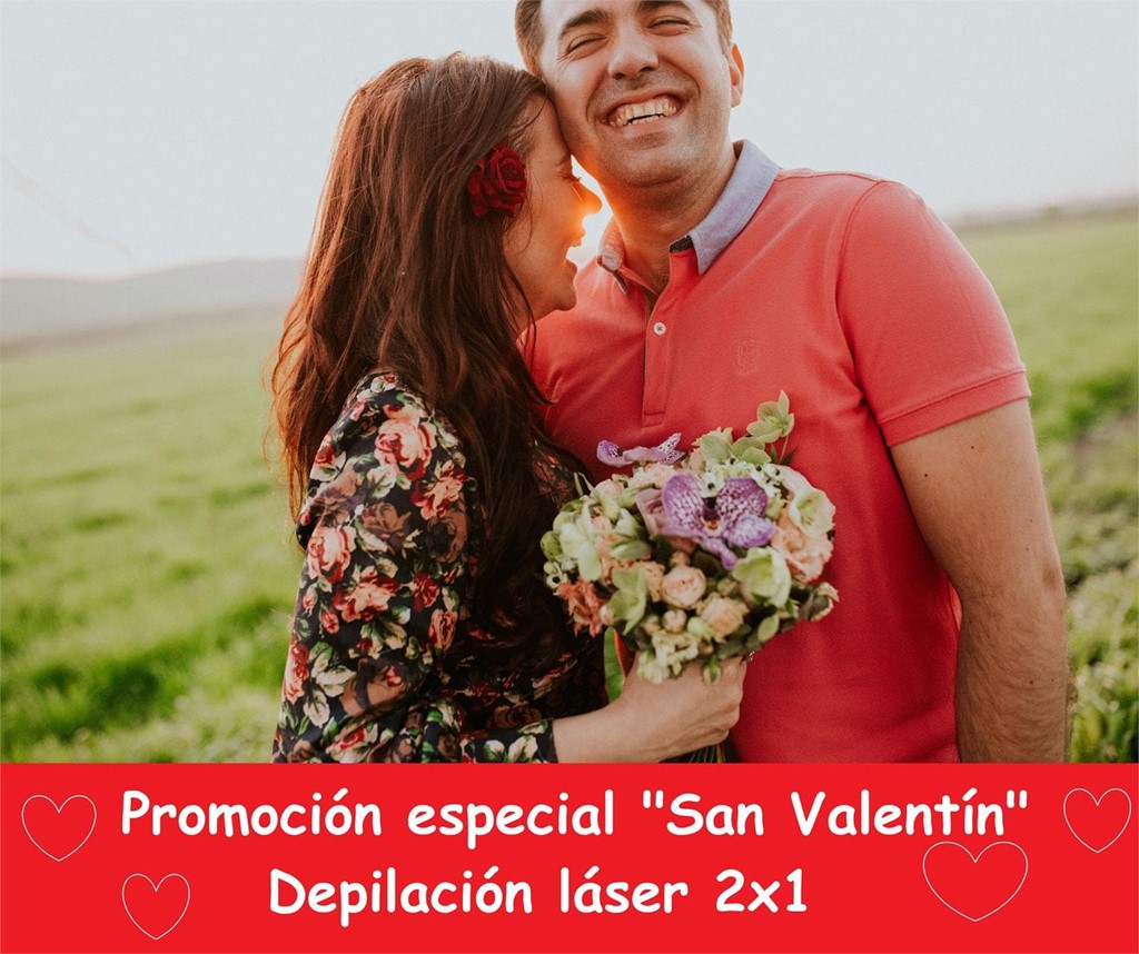 Celebra San Valentín con Kerala: promoción 2x1 en depilación láser