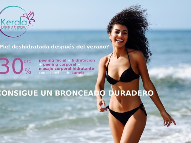 Consigue una piel hidratada y un bronceado duradero